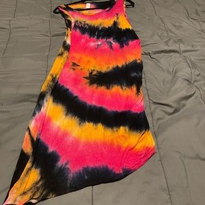 Womens tye dye dress
